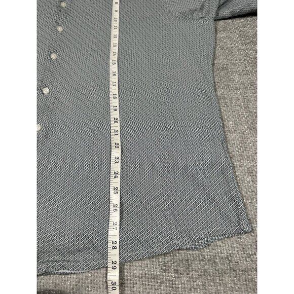 Brax Shirt Mens Extra Large Daniel JP Modern Fit Hi Flex Easy Care Geometric - Picture 6 of 10